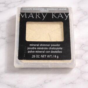 Mary Kay Canary Diamond Mineral Shimmer Powder Highlighter Gold .28 oz